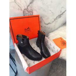 Replica Hermes Black Tall Riding Boot