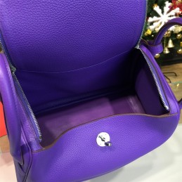 Replica Hermes Purple Lindy 30 Bag