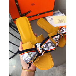 Replica Hermes Yellow Oran Sandal