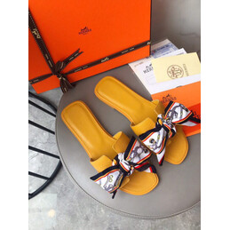 Replica Hermes Yellow Oran Sandal