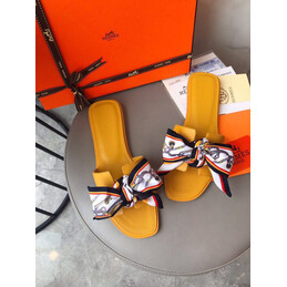 Replica Hermes Yellow Oran Sandal