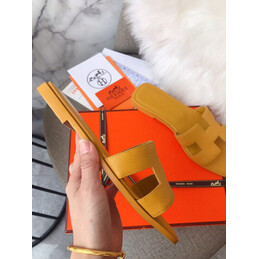 Replica Hermes Yellow Oran Sandal