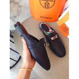 Replica Hermes Navy H Detail Loafer
