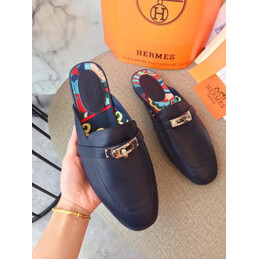 Replica Hermes Navy H Detail Loafer