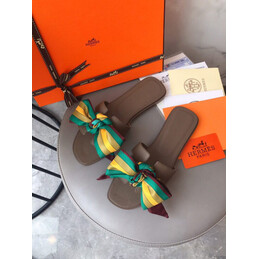 Replica Hermes Taupe Oran Sandal