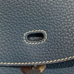 Replica Hermes Denim Blue Lindy 30 Bag