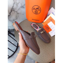 Replica Hermes Gray H Detail Loafer