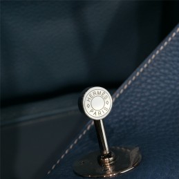 Replica Hermes Denim Blue Lindy 30 Bag