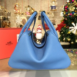 Replica Hermes Sky Blue Lindy 30 Bag