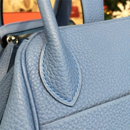 Replica Hermes Sky Blue Lindy 30 Bag
