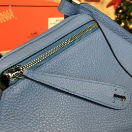 Replica Hermes Sky Blue Lindy 30 Bag