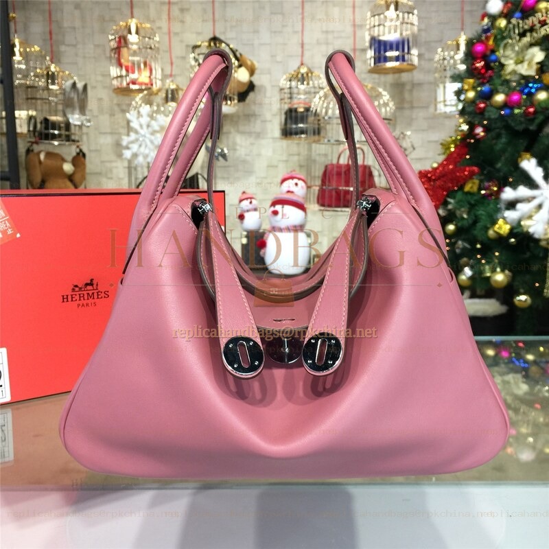 Replica Hermes Pink Lindy 30 Bag