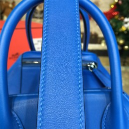 Replica Hermes Bright Blue Lindy 30 Bag