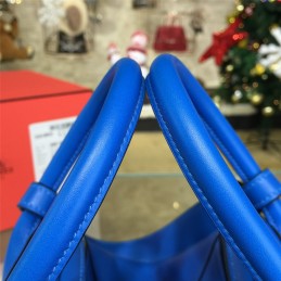 Replica Hermes Bright Blue Lindy 30 Bag