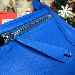 Replica Hermes Bright Blue Lindy 30 Bag