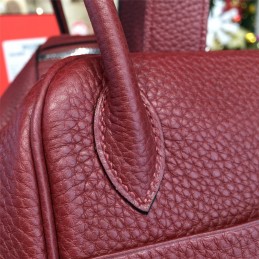 Replica Hermes Burgundy Lindy 26 Bag