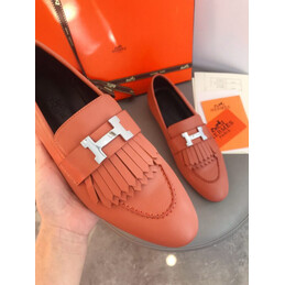 Replica Hermes Coral H Buckle Loafer