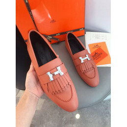 Replica Hermes Coral H Buckle Loafer