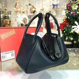Replica Hermes Black Lindy 26 Bag