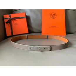 Hermes replica Taupe Kelly Buckle Reversible Leather Belt