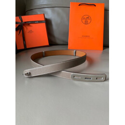 Hermes replica Taupe Kelly Buckle Reversible Leather Belt