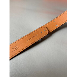 Hermes replica Tan Orange Kelly Buckle Reversible Leather Belt