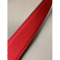 Hermes replica Red Kelly Buckle Reversible Leather Belt