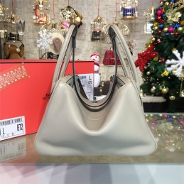 Replica Hermes Beige Lindy 26 Bag
