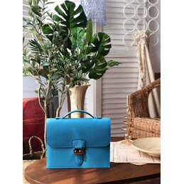 Replica Hermes Blue Tote Bag