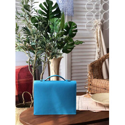 Replica Hermes Blue Tote Bag