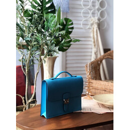 Replica Hermes Blue Tote Bag