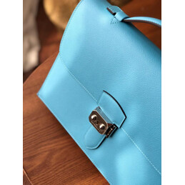 Replica Hermes Blue Tote Bag