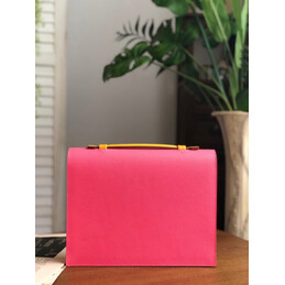 Replica Hermes Pink Orange Tote Bag