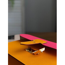 Replica Hermes Pink Orange Tote Bag