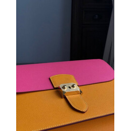 Replica Hermes Pink Orange Tote Bag