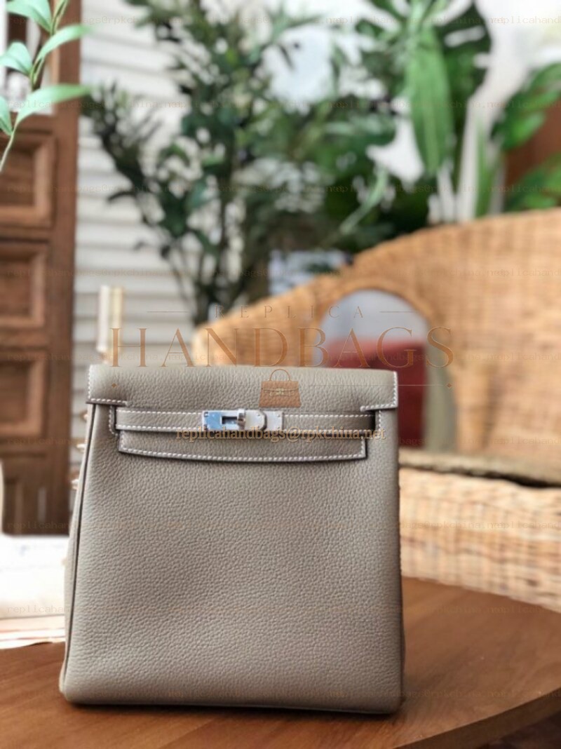 Replica Hermes Gray Kelly Ado 22 Bag