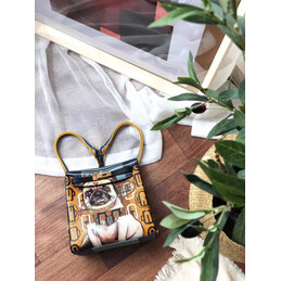 Replica Hermes Multicolor Print Kelly Ado 22 Bag
