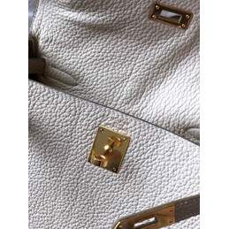 Replica Hermes White Kelly Ado 22 Bag