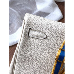 Replica Hermes White Kelly Ado 22 Bag