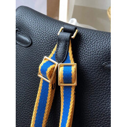 Replica Hermes Black Kelly Ado Bag