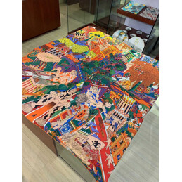 Replica Hermes Yellow Jungle Print 90cm Silk Scarf