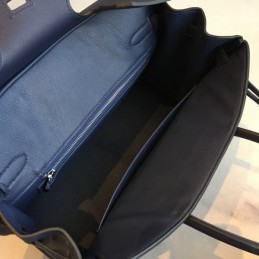 Replica Hermes Navy Blue Birkin 30 Bag