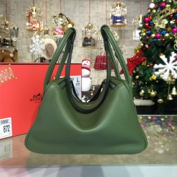 Replica Hermes Olive Green Lindy 26 Bag