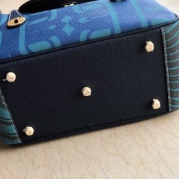 Replica Hermes Blue H Logo Lindy 26 Bag