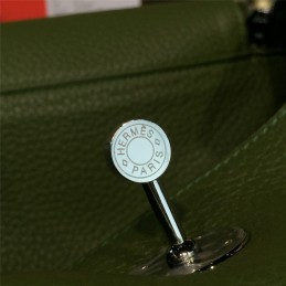 Replica Hermes Olive Green Lindy 26 Bag