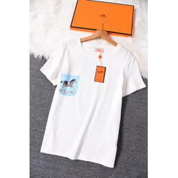 Replica Hermes Blue Scarf Print Pants Set
