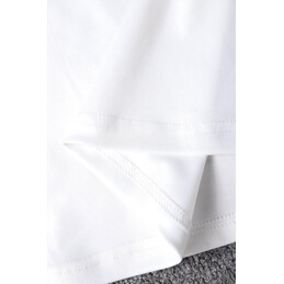 Replica Hermes White Horse Scarf Print T-Shirt