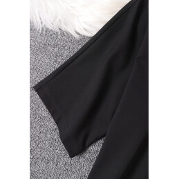 Replica Hermes Black Equestrian Scarf Print T-Shirt