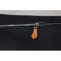 Replica Hermes Black Trousse Bride Pink Twilly Flower Charm Bag