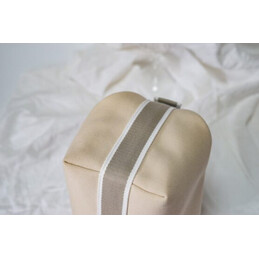 Replica Hermes Beige Trousse Bride Flower Charm Bag